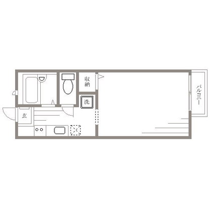 東上線 アパート 1K