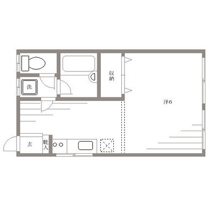 東上線 アパート 1R