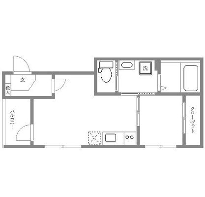 東上線 アパート 1DK