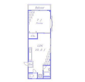 東京都豊島区上池袋２丁目 賃貸マンション 1LDK