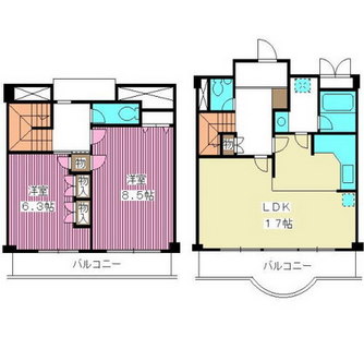 東京都板橋区成増１丁目 賃貸マンション 2LDK