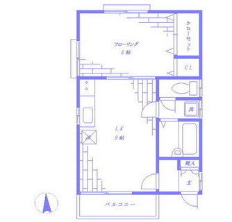 東京都豊島区池袋本町１丁目 賃貸アパート 1LK