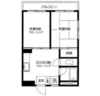 東京都板橋区若木１丁目 賃貸マンション 2DK