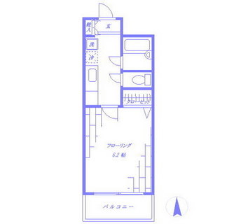 東京都豊島区池袋本町１丁目 賃貸マンション 1K