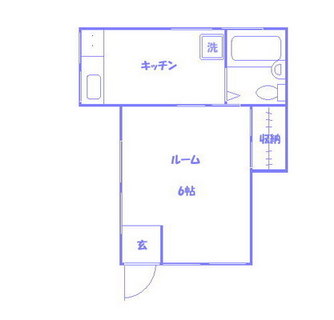 東京都豊島区上池袋２丁目 賃貸アパート 1K