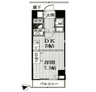 東京都板橋区板橋２丁目 賃貸マンション 1DK