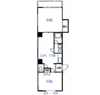 東京都板橋区板橋２丁目 賃貸マンション 2LDK