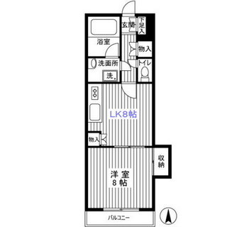 東京都板橋区成増２丁目 賃貸マンション 1LK