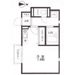 東京都板橋区若木１丁目 賃貸アパート 1R