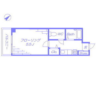 東京都豊島区池袋本町４丁目 賃貸マンション 1K