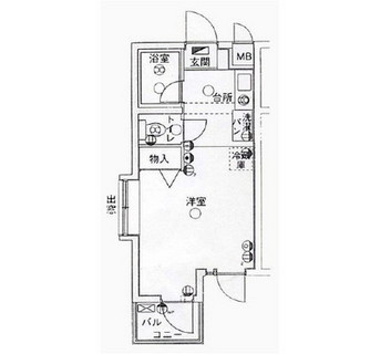 東京都豊島区池袋本町１丁目 賃貸マンション 1K