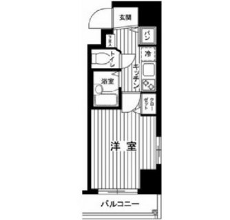 東京都板橋区板橋３丁目 賃貸マンション 1K