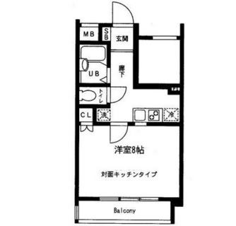 東京都板橋区大山金井町 賃貸マンション 1K