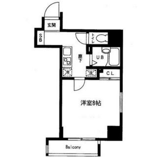 東京都板橋区大山金井町 賃貸マンション 1K