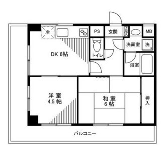 東京都豊島区上池袋１丁目 賃貸マンション 2DK