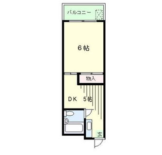 東京都板橋区板橋２丁目 賃貸マンション 1DK