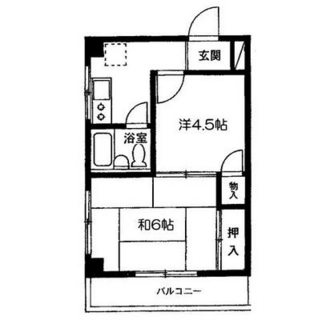 東京都板橋区富士見町 賃貸マンション 2K