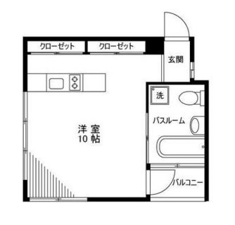 東京都板橋区板橋３丁目 賃貸マンション 1R