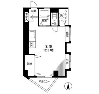 東京都豊島区池袋本町２丁目 賃貸マンション 1R