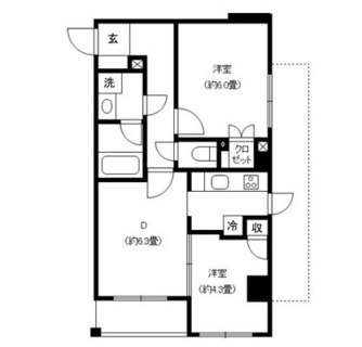 東京都板橋区中丸町 賃貸マンション 2DK