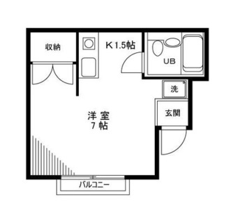 東京都豊島区池袋本町２丁目 賃貸アパート 1R