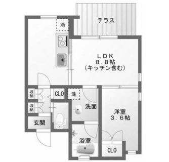 東京都豊島区南池袋３丁目 賃貸アパート 1LDK