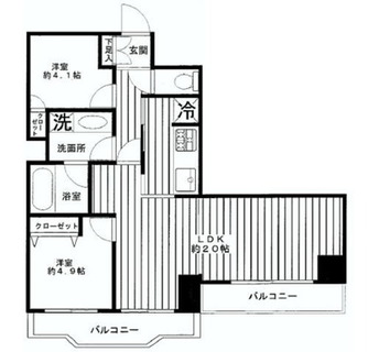 東京都豊島区上池袋４丁目 賃貸マンション 2LDK