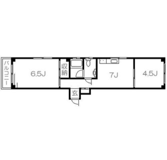 東京都北区滝野川７丁目 賃貸マンション 2DK