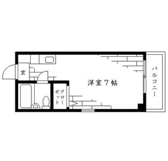 東京都豊島区西池袋２丁目 賃貸マンション 1R