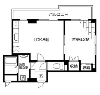 東京都板橋区栄町 賃貸マンション 1LDK