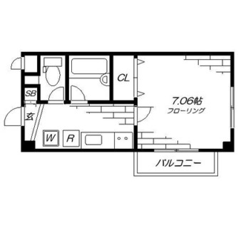 東京都板橋区大山西町 賃貸マンション 1K