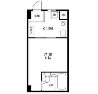 東京都板橋区仲町 賃貸マンション 1K