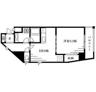 東京都板橋区板橋４丁目 賃貸マンション 1DK