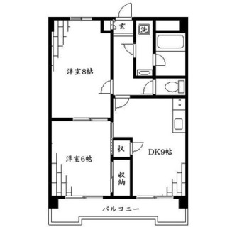 東京都板橋区成増３丁目 賃貸マンション 2DK