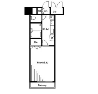 東京都板橋区常盤台３丁目 賃貸マンション 1K