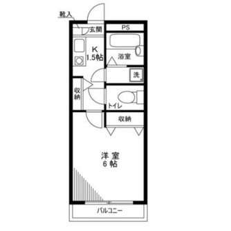 東京都板橋区常盤台２丁目 賃貸マンション 1K