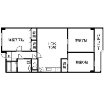 東京都板橋区赤塚３丁目 賃貸マンション 3LDK