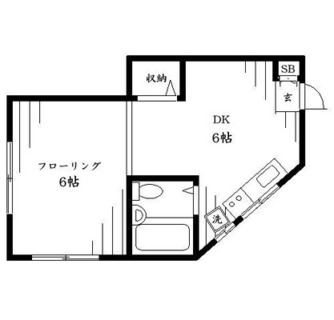 東京都板橋区板橋４丁目 賃貸マンション 1DK