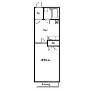 東京都豊島区西池袋２丁目 賃貸マンション 1K