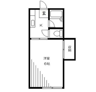 東京都板橋区上板橋２丁目 賃貸アパート 1K