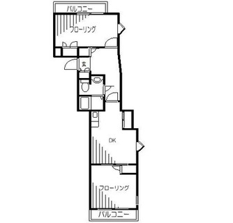 東京都板橋区西台３丁目 賃貸マンション 2DK