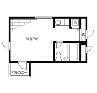 東京都板橋区赤塚３丁目 賃貸マンション 1R