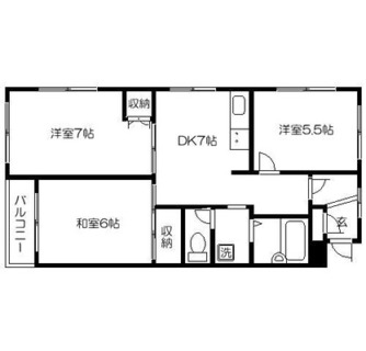 東京都板橋区成増３丁目 賃貸マンション 3DK