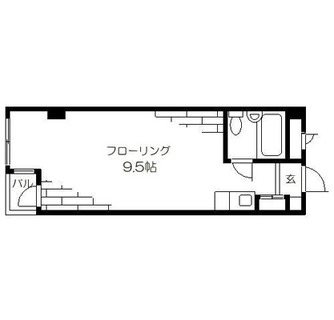 東京都北区滝野川７丁目 賃貸マンション 1R