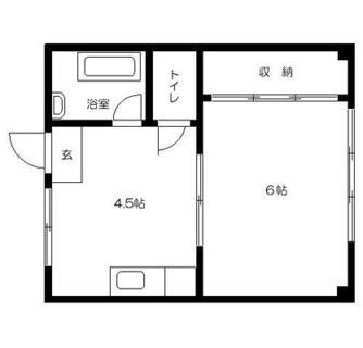 東京都板橋区上板橋２丁目 賃貸マンション 1DK