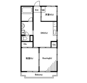 東京都板橋区東新町１丁目 賃貸マンション 2DK