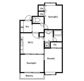 東京都板橋区常盤台２丁目 賃貸マンション 3DK