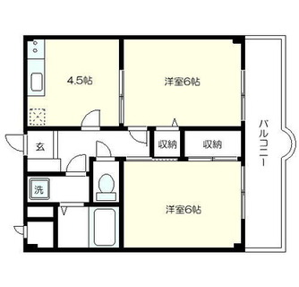 東京都板橋区大山東町 賃貸マンション 2K