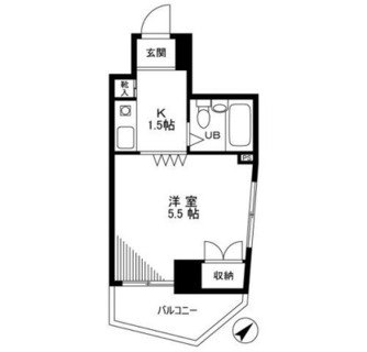 東京都豊島区上池袋１丁目 賃貸マンション 1K