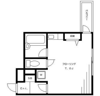 東京都板橋区板橋４丁目 賃貸マンション 1R